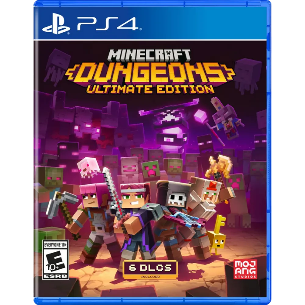 ActiVision Minecraft: Dungeons - Ultimate Edition, Acțiune și aventură, PlayStation 4, Disc