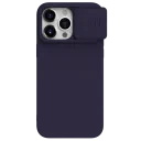 Чехол Nillkin iPhone 15 Pro, CamShield Silky Silicone, Dark Purple