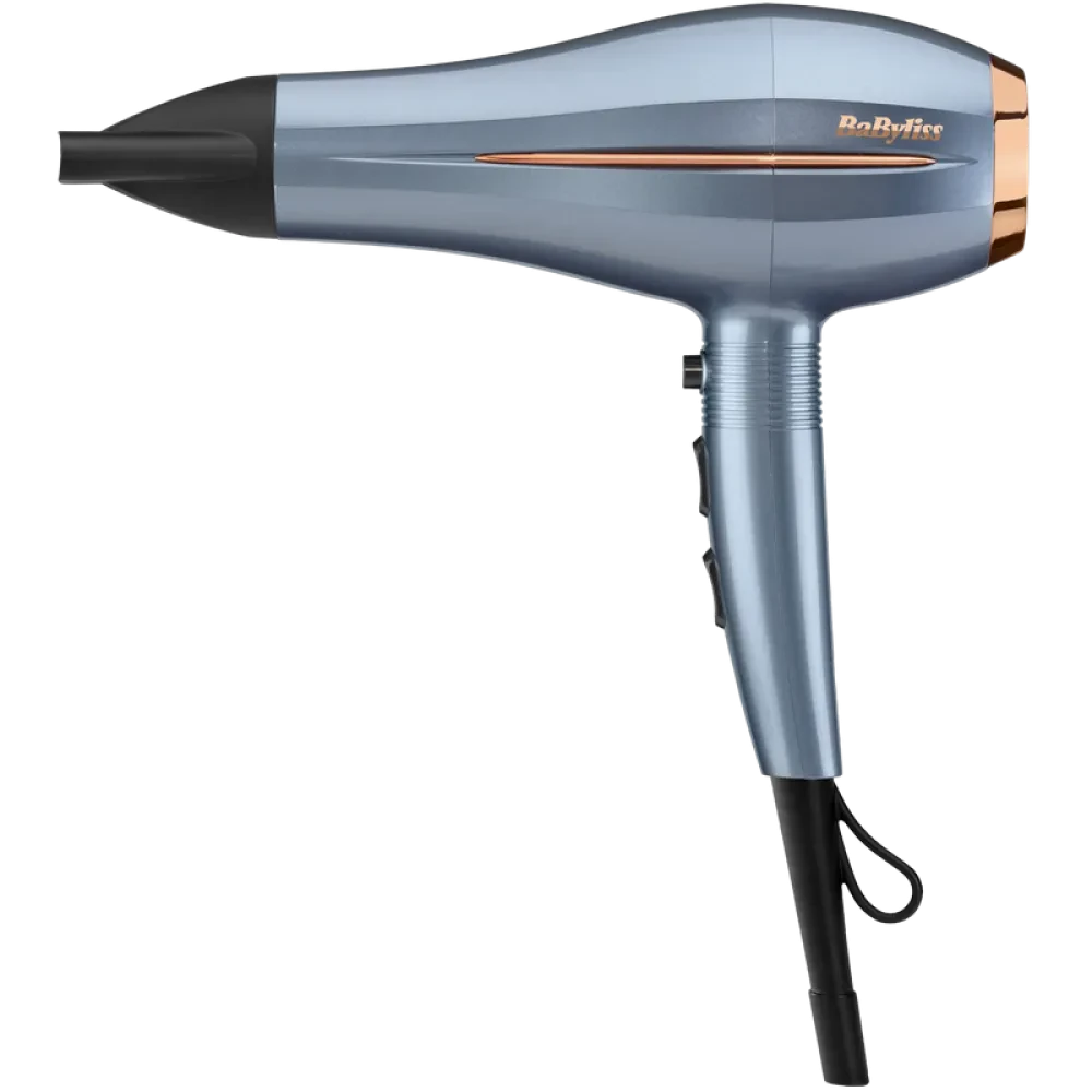 Фен BaByliss D251PE, 2200Вт, Голубой