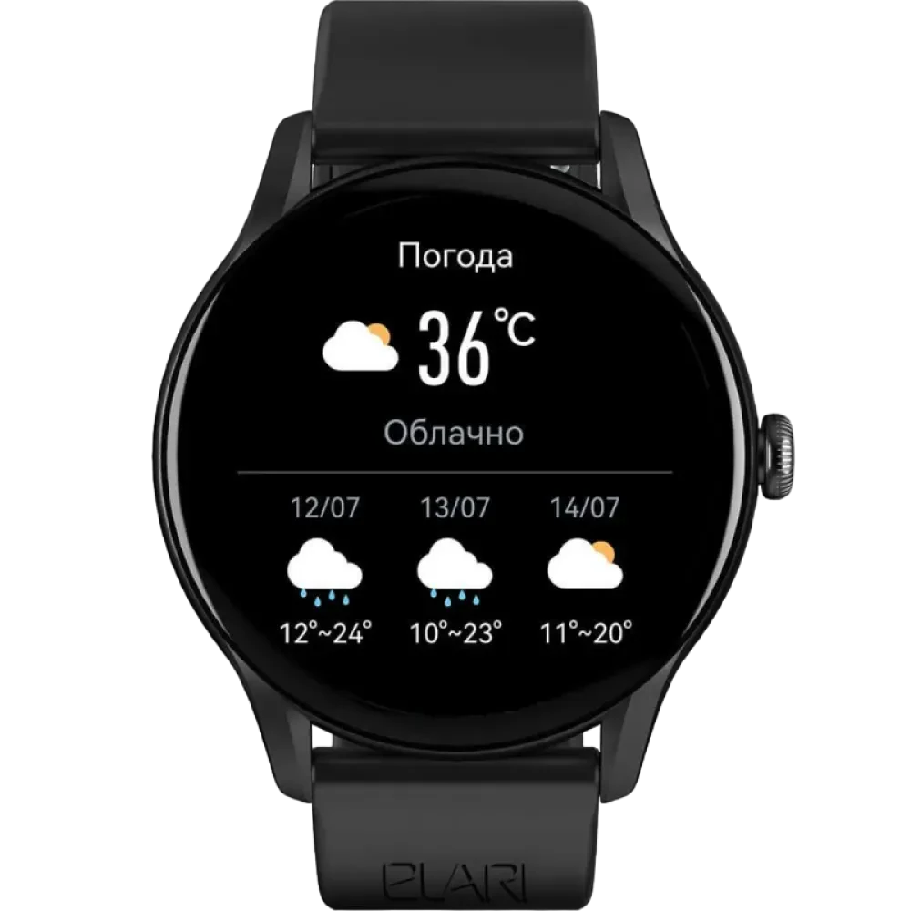 Умные часы Elari Chrono Pro, Чёрный