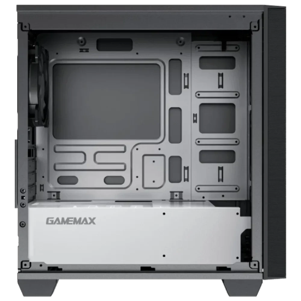 Компьютерный корпус Gamemax Aero Mini, Mini-Tower, Без блока питания, Чёрный
