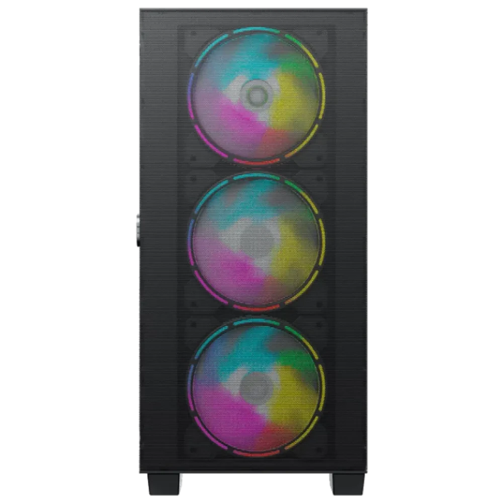 Компьютерный корпус Gamemax Aero Mini, Mini-Tower, Без блока питания, Чёрный
