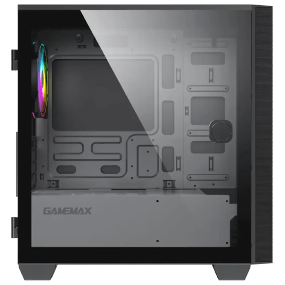 Компьютерный корпус Gamemax Aero Mini, Mini-Tower, Без блока питания, Чёрный