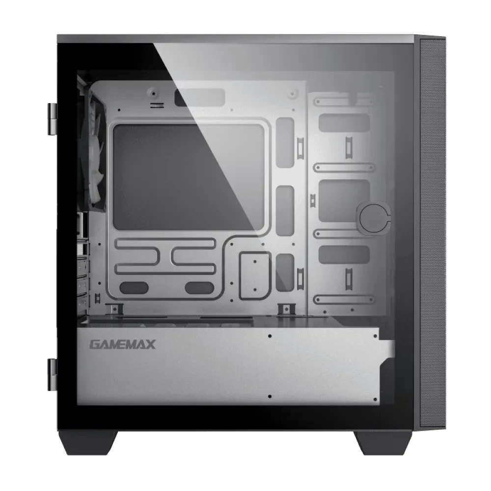 Компьютерный корпус Gamemax Aero Mini, Mini-Tower, Без блока питания, Чёрный