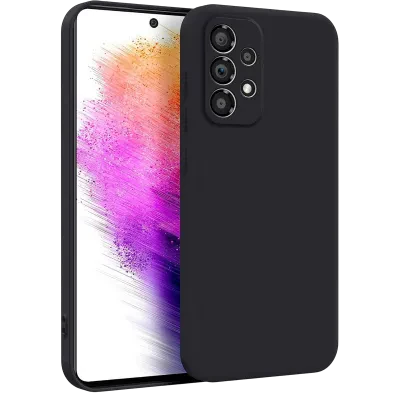 Чехол Xcover Samsung Galaxy A53 - Liquid Silicone, Чёрный