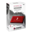SSD portabil extern Kingston XS1000 BoC, 1 TB, Roșu (SXS1000R/1000GA)