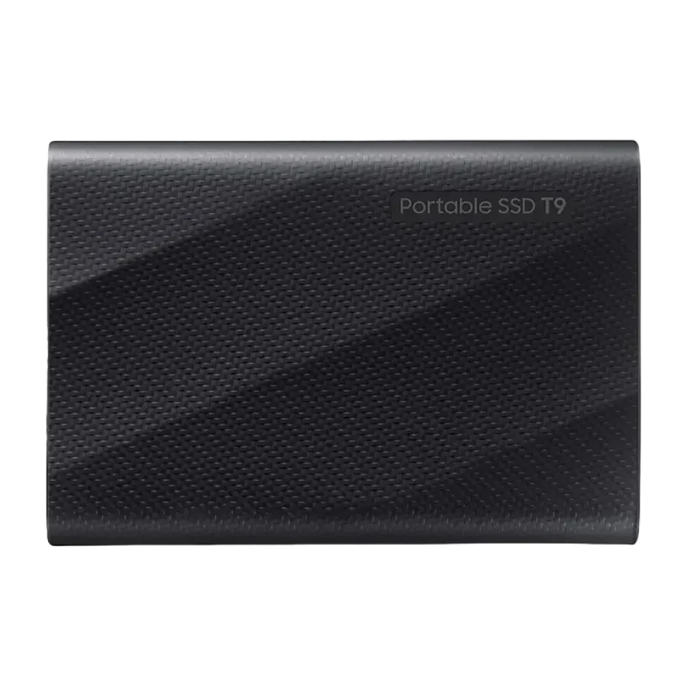 Внешний портативный SSD накопитель Samsung T9, 4 ТБ, Чёрный (MU-PG4T0B/WW)