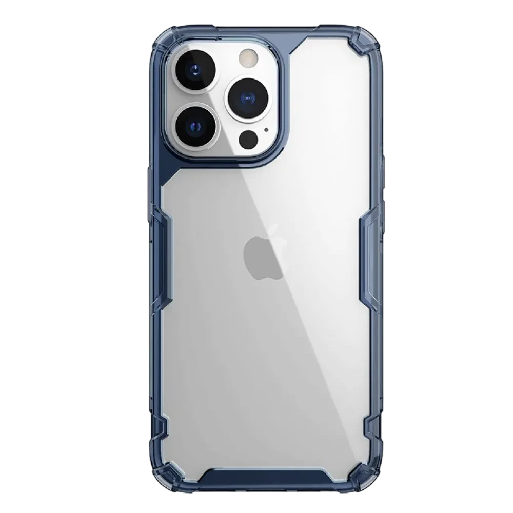 Чехол Nillkin iPhone 13 Pro Max - Ultra thin TPU - Nature Pr Mag, Синий