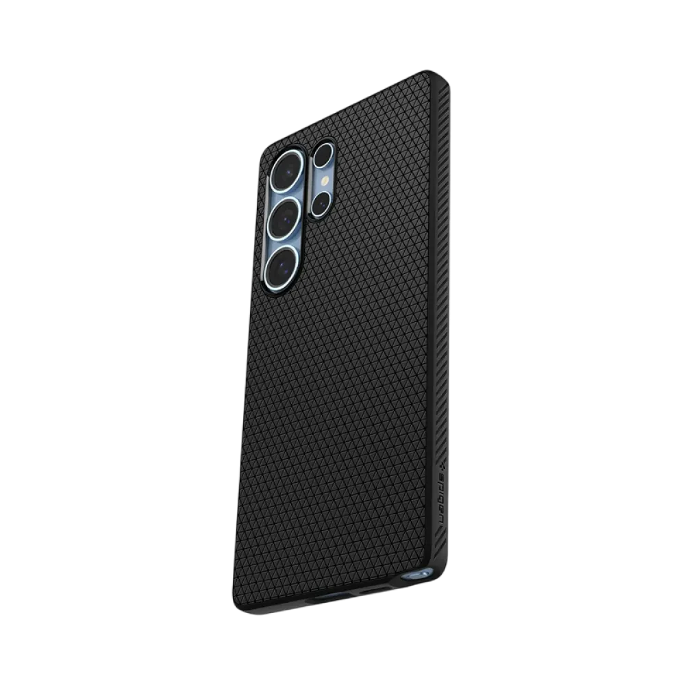 Чехол Spigen Liquid Air для Samsung Galaxy S25, Матовый черный