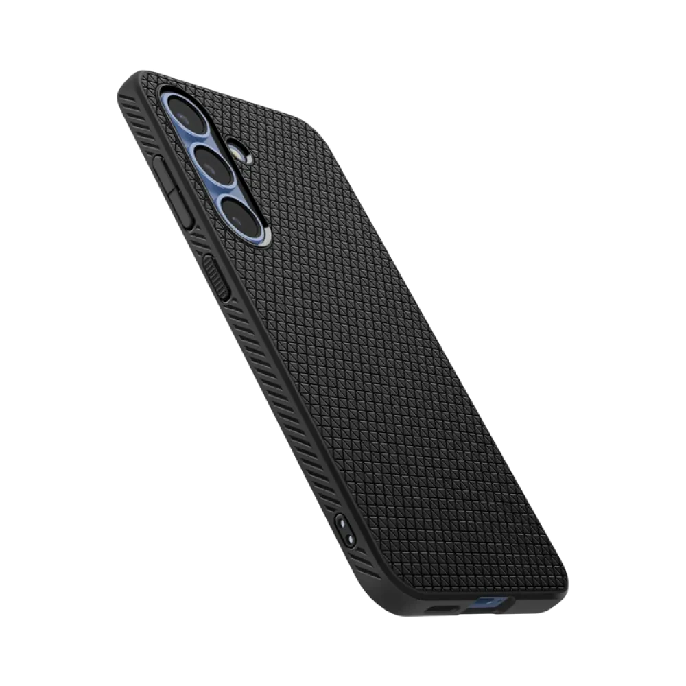 Чехол Spigen Liquid Air для Samsung Galaxy S25, Матовый черный