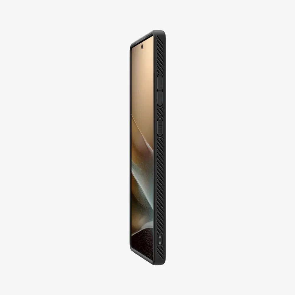 Чехол Spigen Liquid Air для Samsung Galaxy S25, Матовый черный
