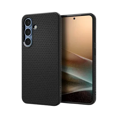 Чехол Spigen Liquid Air для Samsung Galaxy S25, Матовый черный