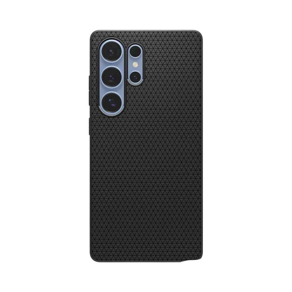 Чехол Spigen Liquid Air для Samsung Galaxy S25, Матовый черный