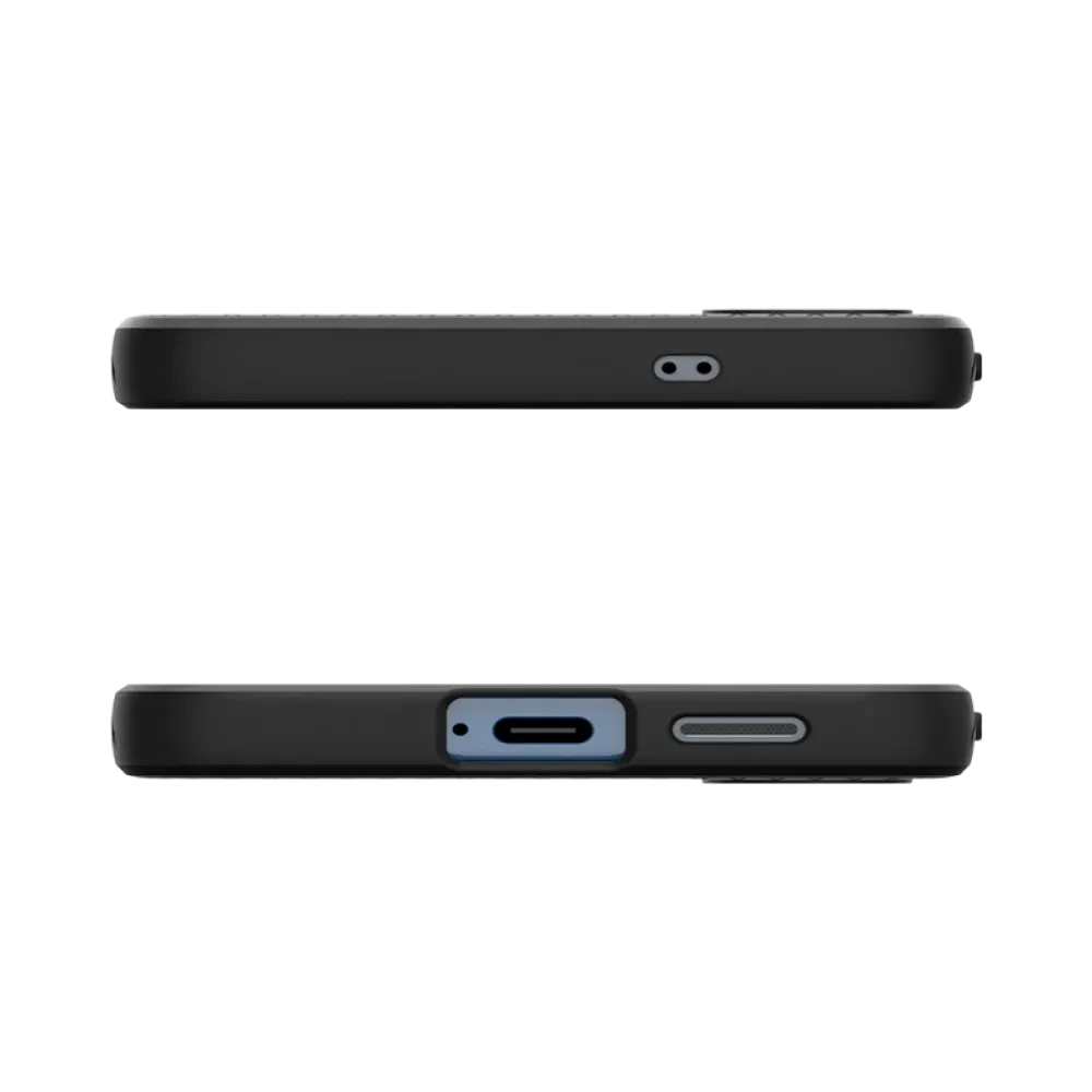 Чехол Spigen Liquid Air для Samsung Galaxy S25, Матовый черный