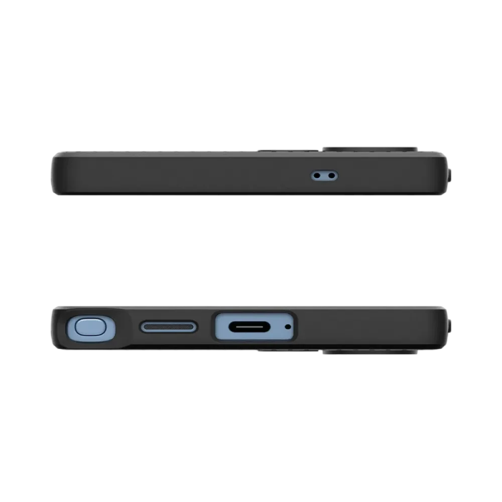 Чехол Spigen Liquid Air для Samsung Galaxy S25, Матовый черный
