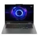 Laptop Gaming 17,3" Lenovo LOQ 17IRX10, Luna Grey, Intel Core i7-13650HX, 24GB/1024GB, Fără SO