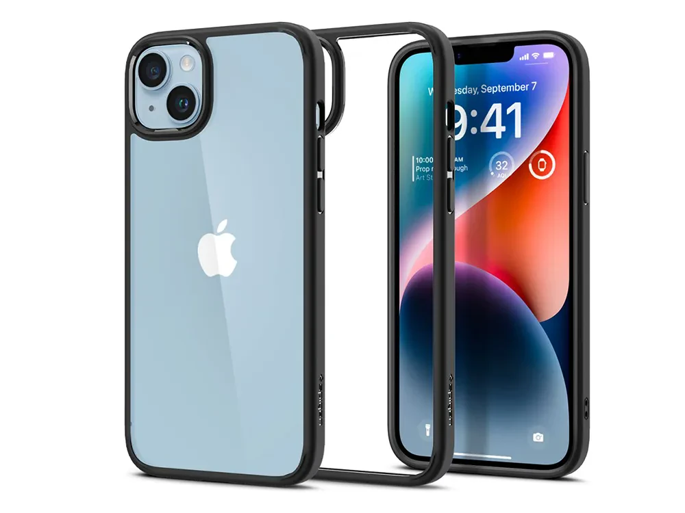 Husă Spigen iPhone 14 Plus, Ultra Hybrid, Transparent