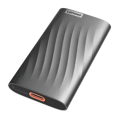 Внешний портативный SSD накопитель Lenovo PS6, 1 ТБ, Grey (GXB1M24164)