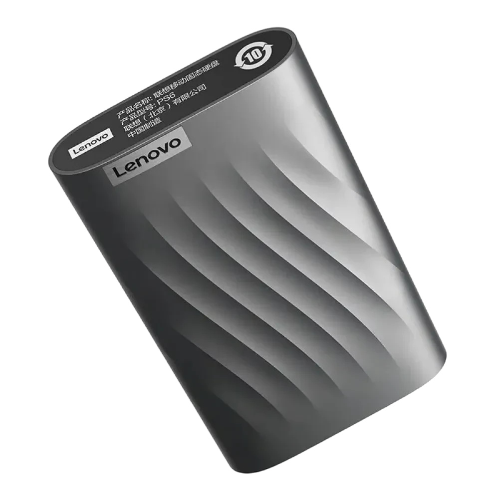 SSD portabil extern Lenovo PS6, 1 TB, Grey (GXB1M24164)