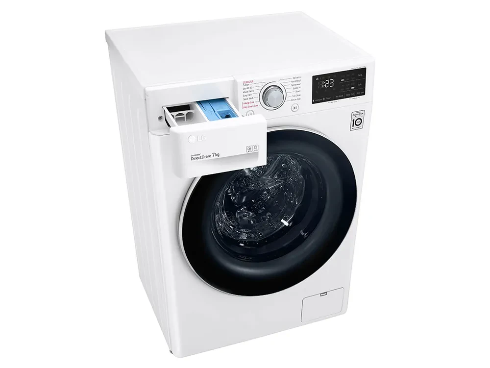 Стиральная машина LG F2WV3S7S0E, 7кг, Белый