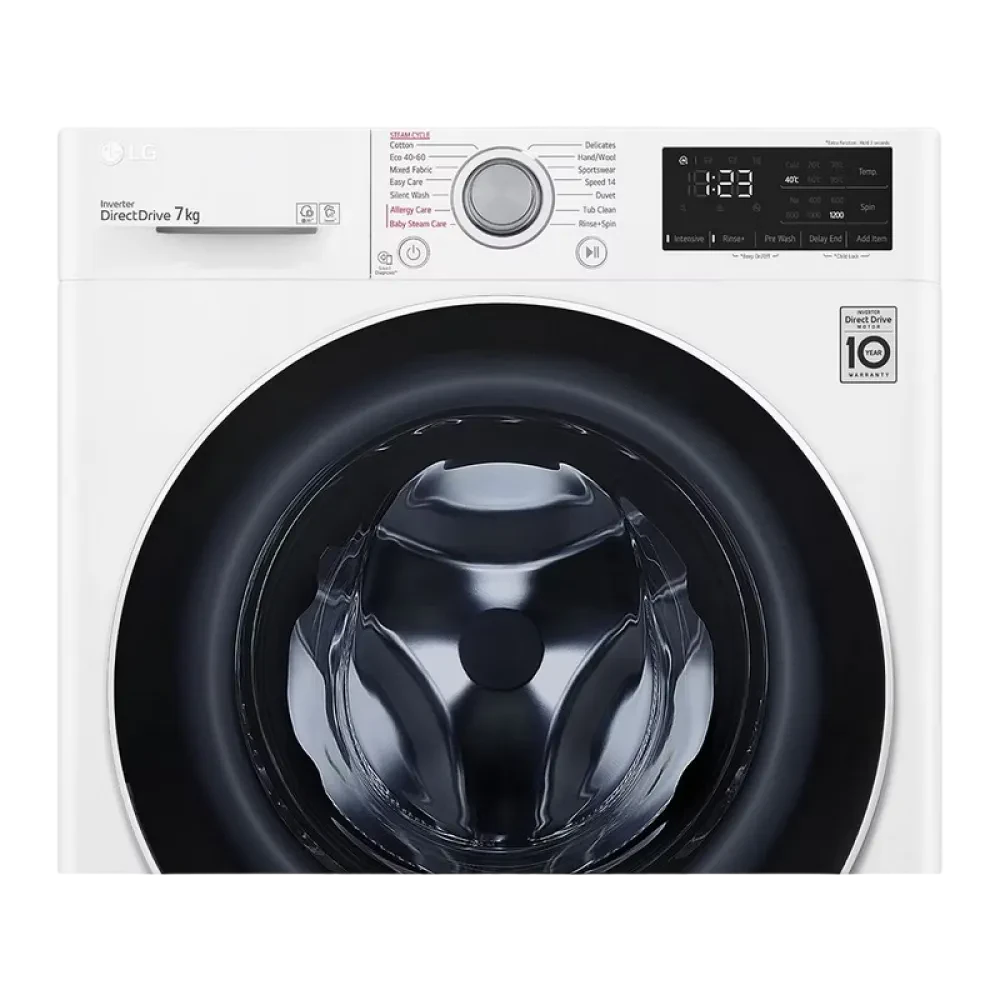 Стиральная машина LG F2WV3S7S0E, 7кг, Белый