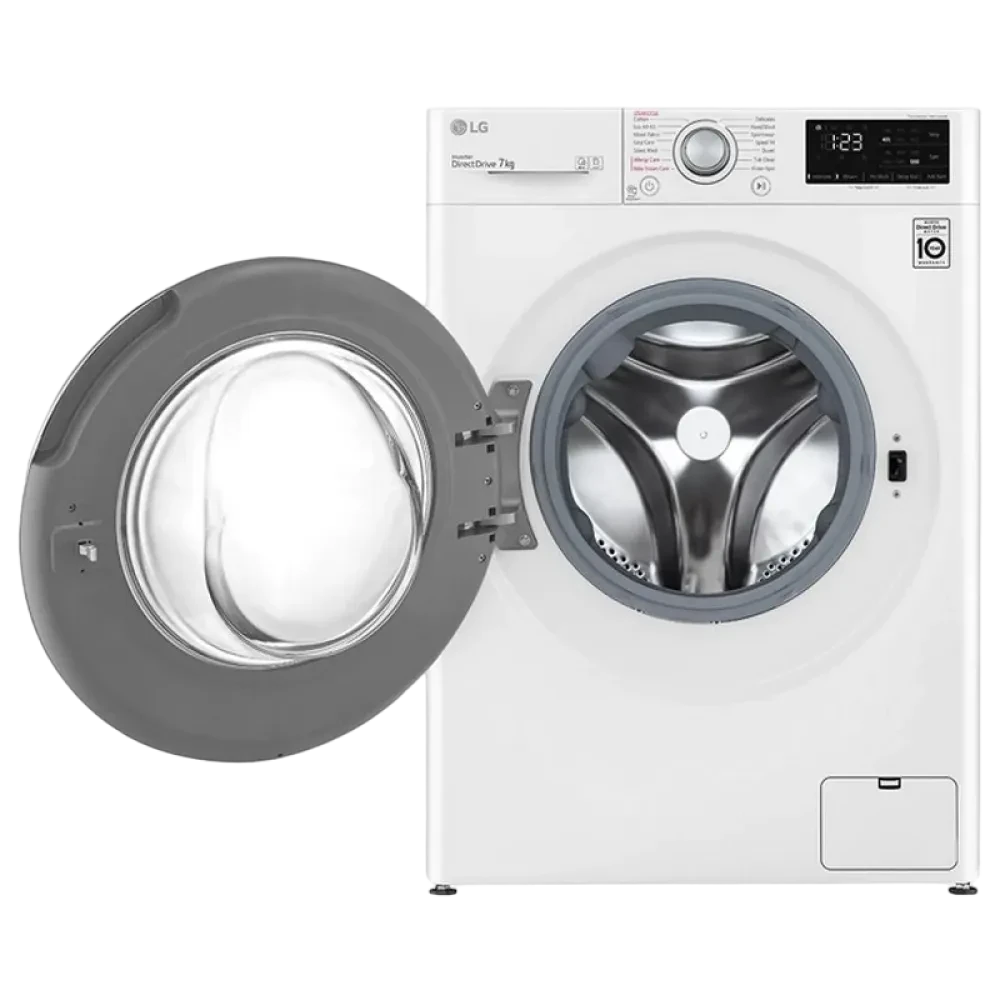 Стиральная машина LG F2WV3S7S0E, 7кг, Белый