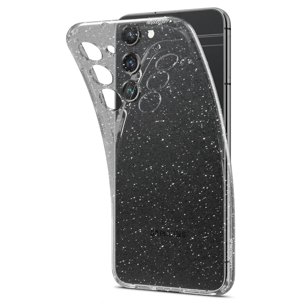 Husă Spigen Samsung S23+, Liquid Crystal, Cristal cu sclipici