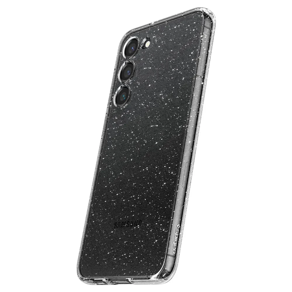 Husă Spigen Samsung S23+, Liquid Crystal, Cristal cu sclipici