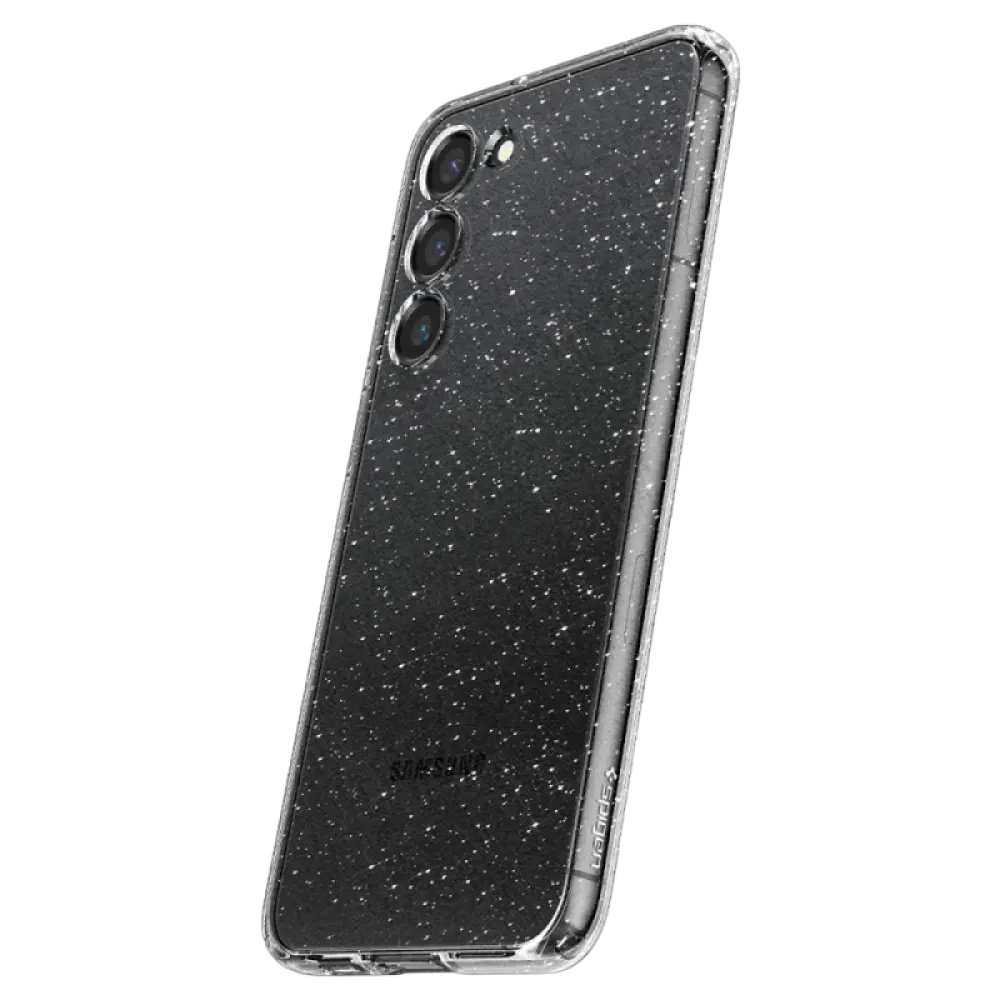 Husă Spigen Samsung S23+, Liquid Crystal, Cristal cu sclipici