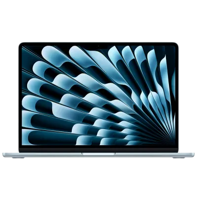 Laptop 13,6" Apple MacBook Air A3240, Sky Blue, M4 with 10-core CPU and 10-core GPU, 16GB/512GB, macOS Sequoia