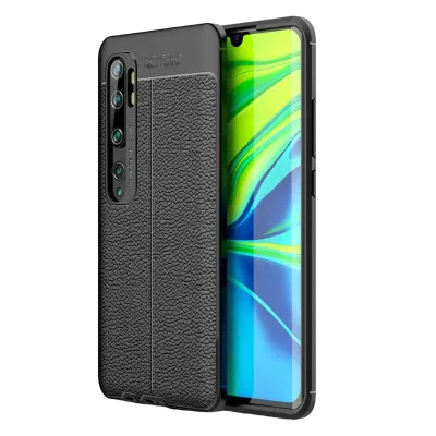 Husă Xcover RedMi Note 10 Pro - Leather, Negru