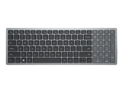 Клавиатура DELL KB740, Беспроводное, Серый
