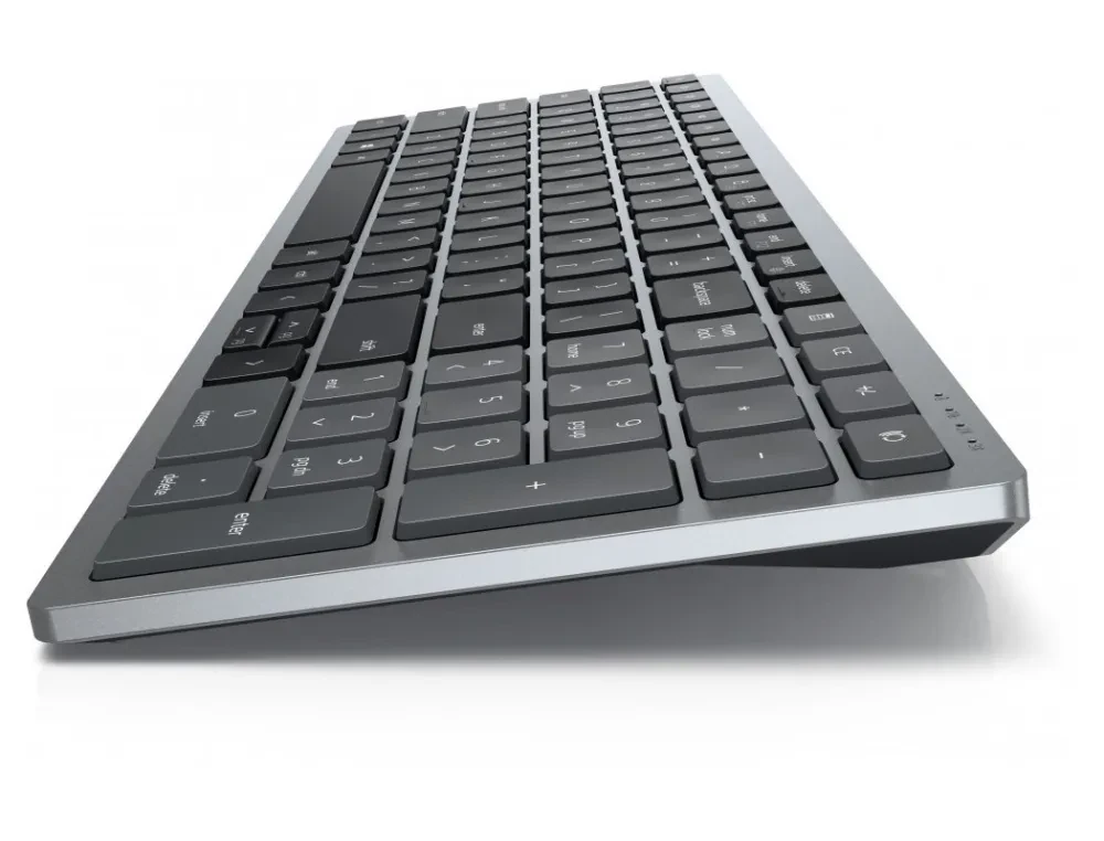 Клавиатура DELL KB740, Беспроводное, Серый