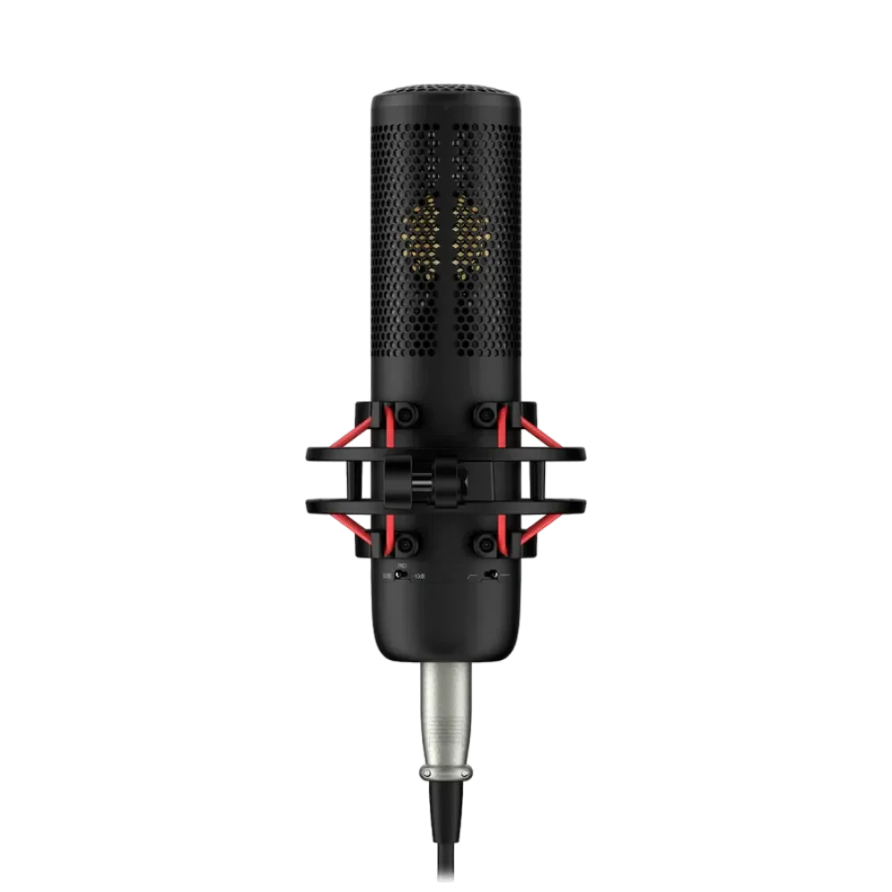 Microfon Gaming HyperX ProCast, Fără fir/Cu fir, Negru