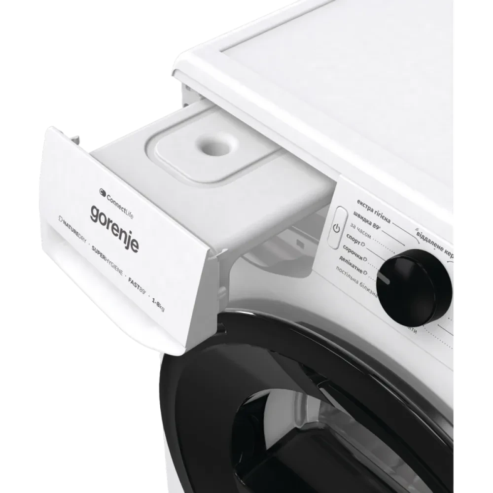 Сушильная машина Gorenje DPNE83GNLWIFI/UA, 8кг, Белый