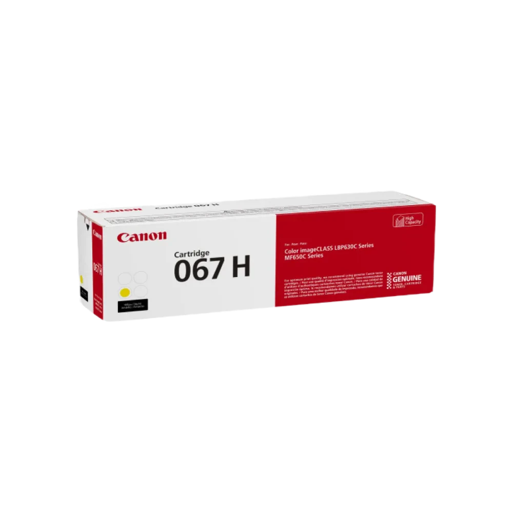 Тонер-картридж Canon CRG-067H, Жёлтый