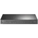 10-port 10/100/1000Mbps POE+ Switch TP-LINK "TL-SG1210P", 8 PoE+ ports, 63W Budget, SFP, Steel Case