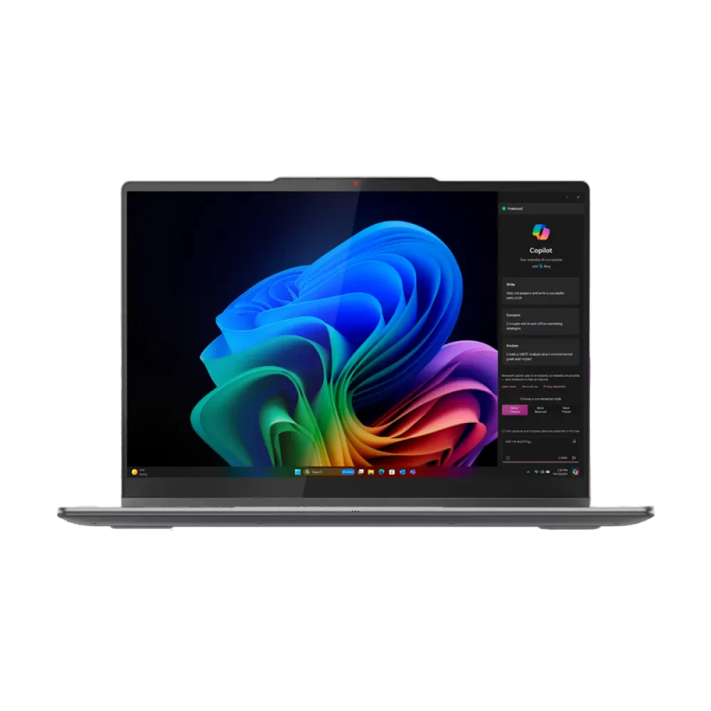 Laptop 14" Lenovo Yoga 7 2-in-1 14ILL10, Luna Grey, Intel Core Ultra 5 226V, 16GB/512GB, Fără SO