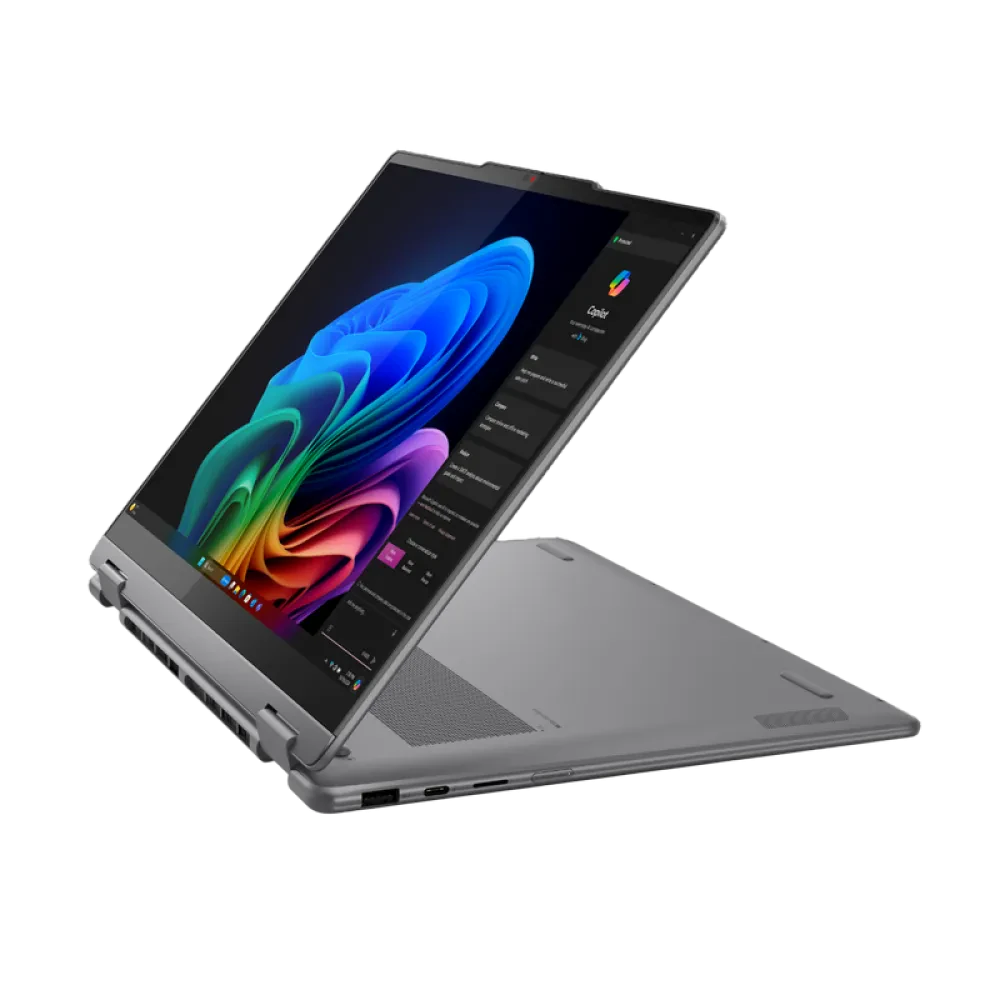 Laptop 14" Lenovo Yoga 7 2-in-1 14ILL10, Luna Grey, Intel Core Ultra 5 226V, 16GB/512GB, Fără SO