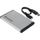 Carcasă externă Transcend TS0GSJ25S3, Argintiu (TS0GSJ25S3)