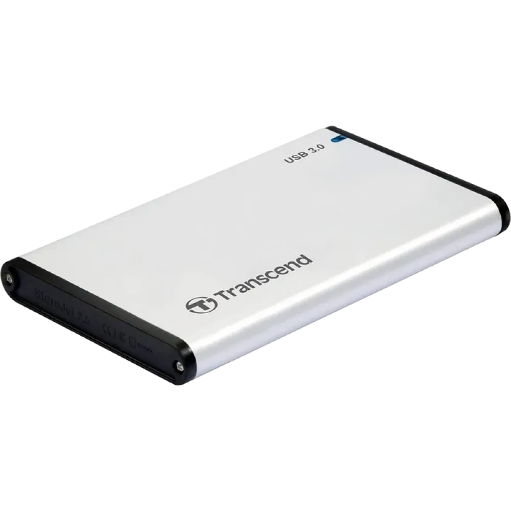 Carcasă externă Transcend TS0GSJ25S3, Argintiu (TS0GSJ25S3)