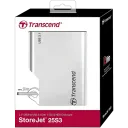 Carcasă externă Transcend TS0GSJ25S3, Argintiu (TS0GSJ25S3)