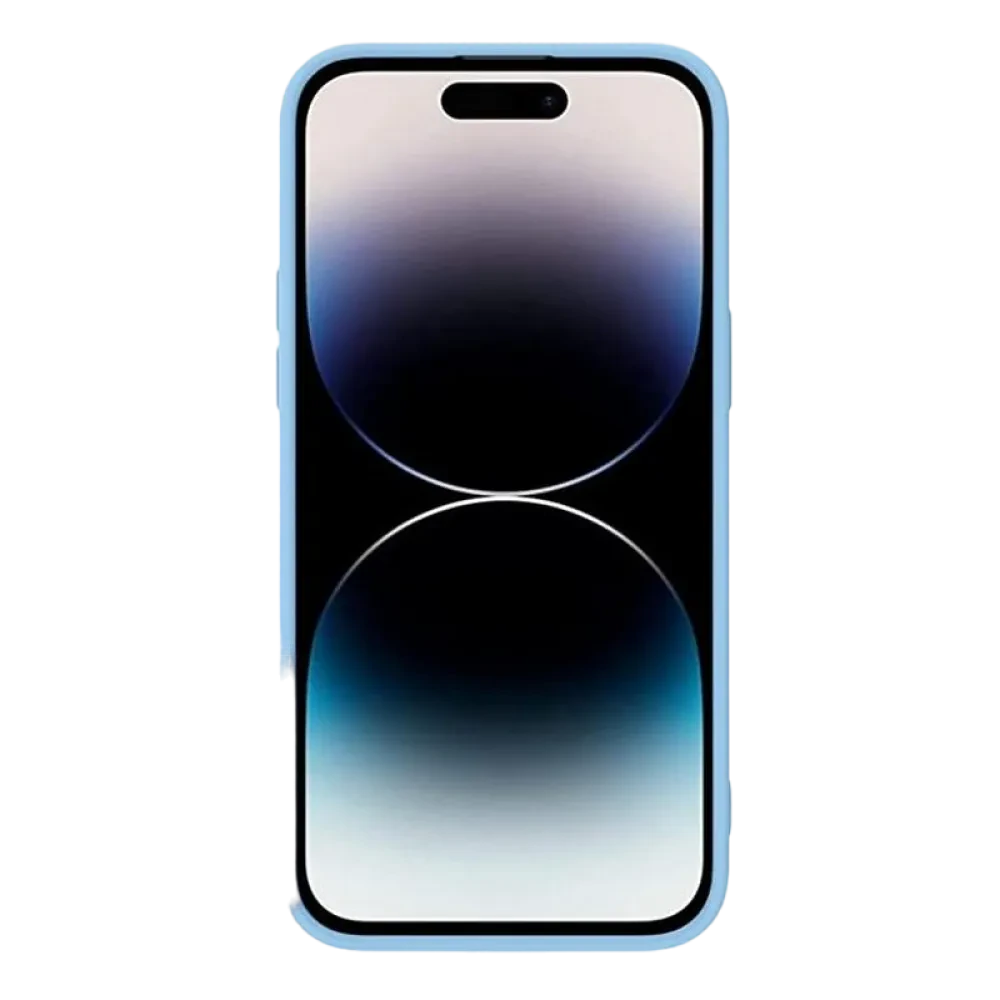 Husă Nillkin iPhone 14 Pro Max, CamShield Silky Silicone, Blue Haze