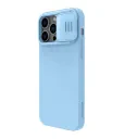 Husă Nillkin iPhone 14 Pro Max, CamShield Silky Silicone, Blue Haze