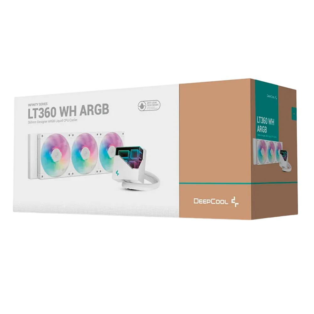 Кулер для процессора Deepcool LT360 ARGB WH
