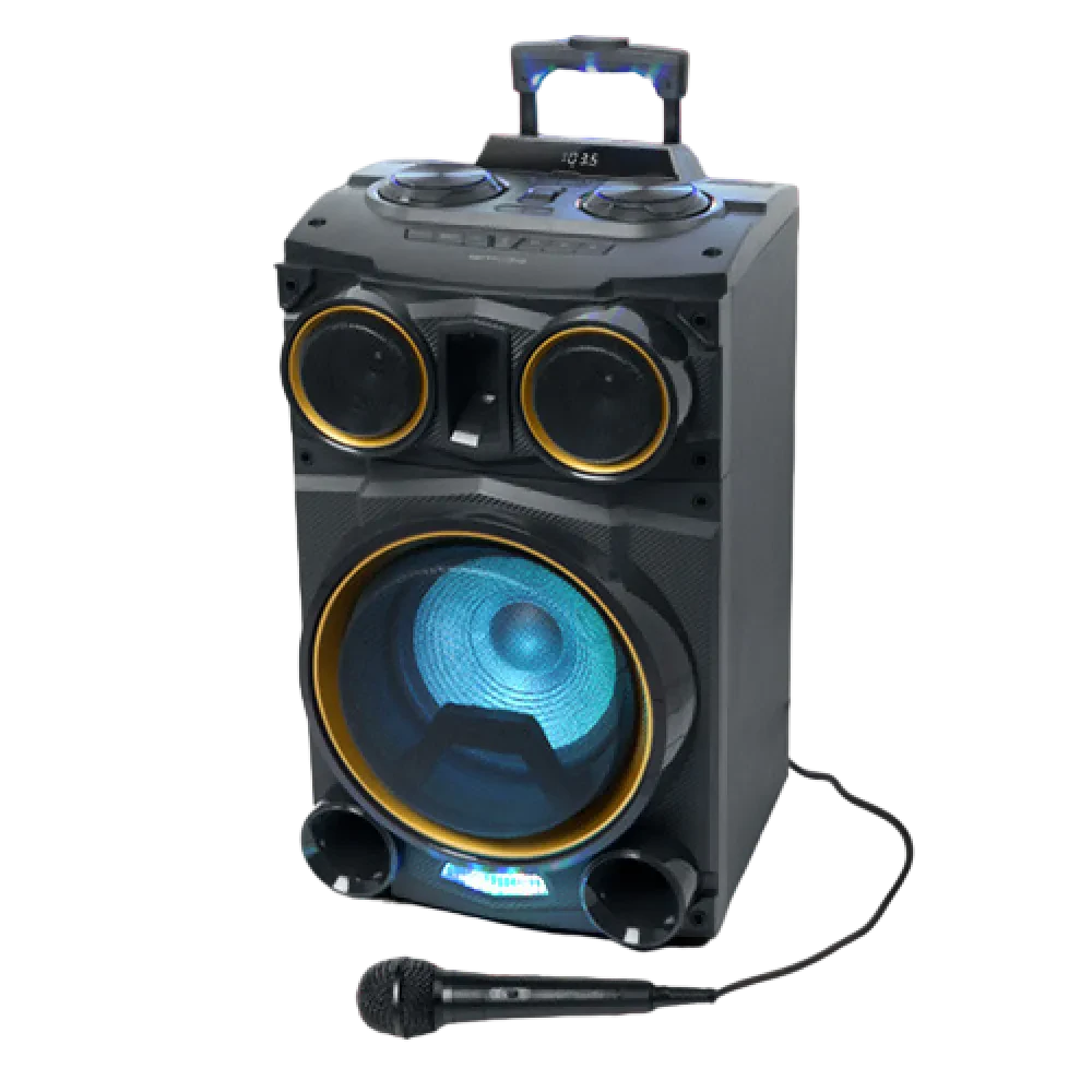 Microfon Karaoke MUSE MC-20 B, Cu fir, Negru