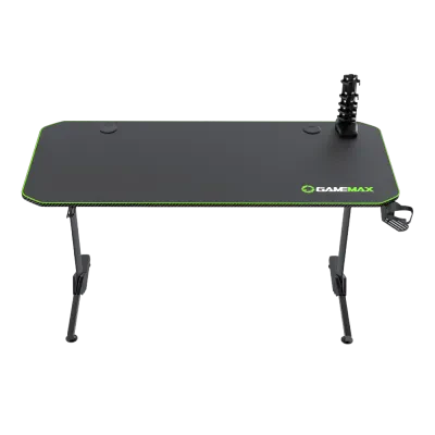 Birou Gaming Gamemax D140-Carbon, Negru