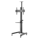 Suport pentru TV pe picior Reflecta 70VCB-Shelf, Negru