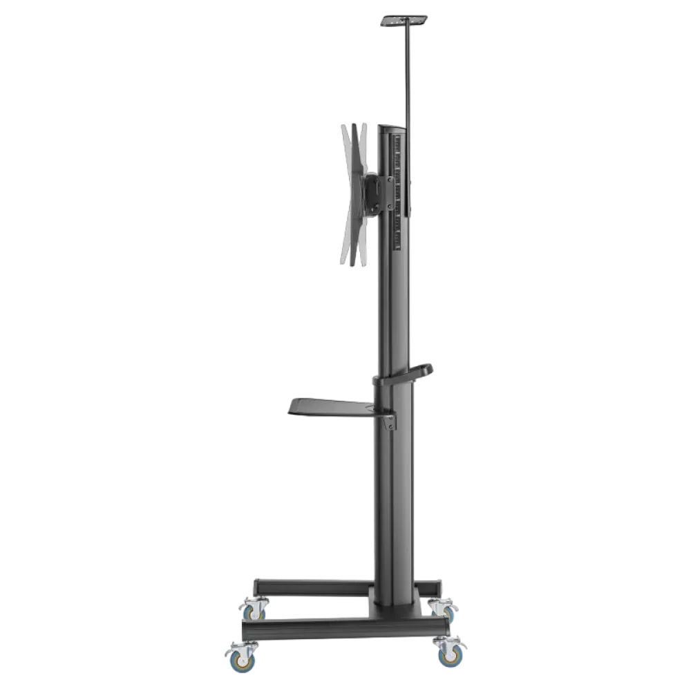 Suport pentru TV pe picior Reflecta 70VCB-Shelf, Negru