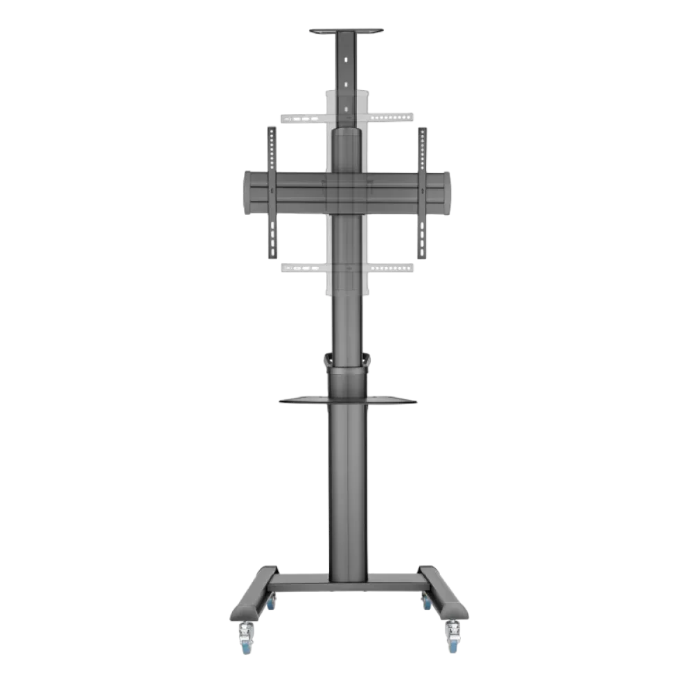 Suport pentru TV pe picior Reflecta 70VCB-Shelf, Negru